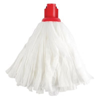 Big White Standard Socket Mop Red