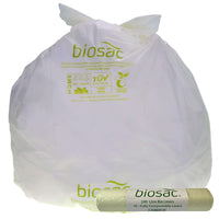 BIOSAC 240litre Compostable Compactor Sack 1130x1390mm (Roll of 10)