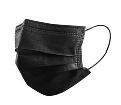 Premium Black 3ply Face Masks (pack of 50)