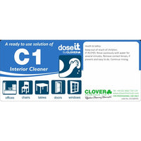 DoseIT C1 Interior Cleaner Label (RTU)
