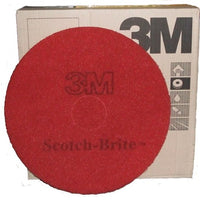 Red Scotch-Brite Floor Pad 13"/330mm (Single)