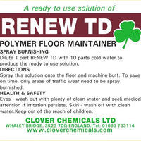 Renew TD Trigger Spray Label (RTU)