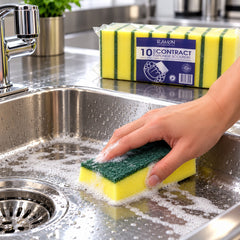 Sponge Backed Scouring Pads (pack of 10)