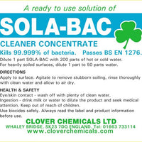 Sola-Bac Trigger Spray Label (RTU)