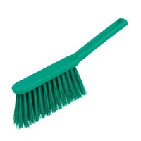 Stiff Hand Brush Green