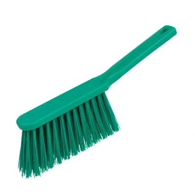 Stiff Hand Brush Green