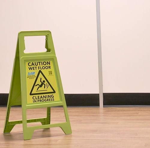 SYR SafeGuard-R -100% Recycled Plastic Wet Floor Sign