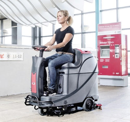 Viper AS530R 530mm/72L Micro Ride On Scrubber Dryer