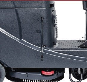 Viper AS530R 530mm/72L Micro Ride On Scrubber Dryer