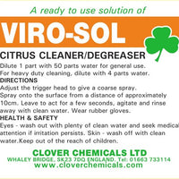 Virosol Trigger Spray Label (RTU)