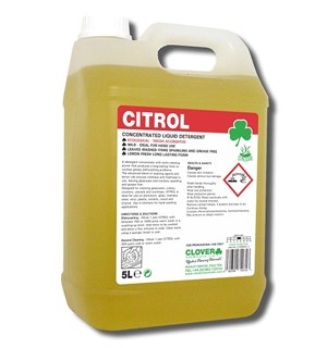 Citrol Lemon Washing Up Liquid 5litre (401)