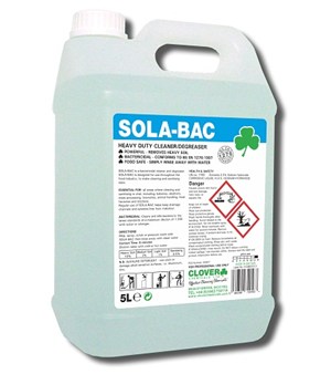Sola Bac - Heavy Duty Bactericidal Cleaner 5litre (319)