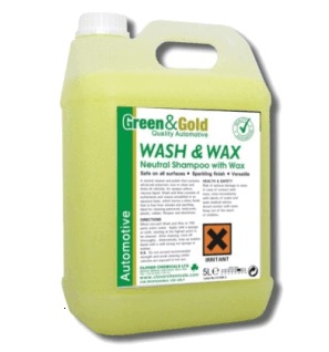 Green & Gold Wash & Wax 5itre (447)