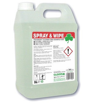 Spray & Wipe Bactericidal Fragrant Cleaner 5litre (211)