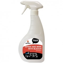 Selden Spray and Wipe with Bleach 750ml (T025)
