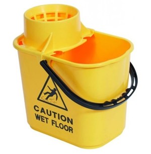Yellow Professional Mop Bucket