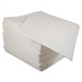 White 40cm 2ply Dinner Napkins 4 fold (2000)