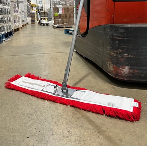 SYR 80cm/32" Red Dust Control Sweeper COMPLETE