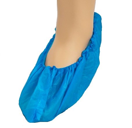 Blue Shoe Covers - 50 pairs