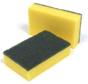 Nylon Sponge Scourers (pack of 10)