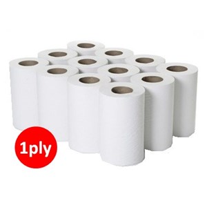 White Mini Centrefeed Rolls 19.5cm x 120m (12 rolls)