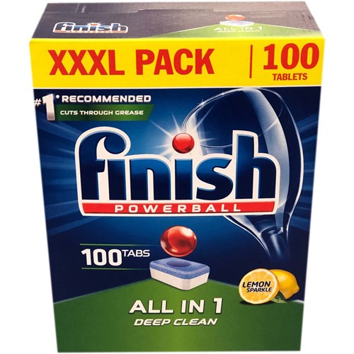 Finish All-in-one Deep Dishwasher Tablets (100/pack)