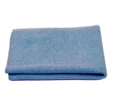 Blue Premium Microfibre Cloths 40x40cm (pack of 10)