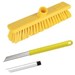 Abbey 12" Washable Soft Broom - Yellow (complete with handle)