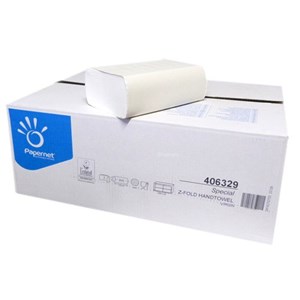 Papernet Premium White Z-fold Hand Towels 4000/case