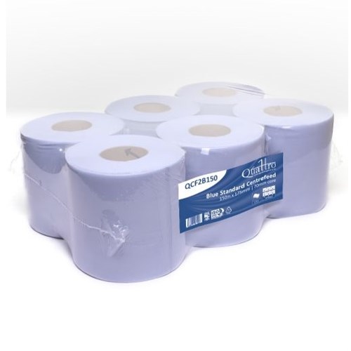 Blue Centrefeed 2ply 150metres (6pack)
