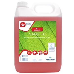 Green'R Sanit +C Ecological Conc Washroom Cleaner 5litre (was ECO507)