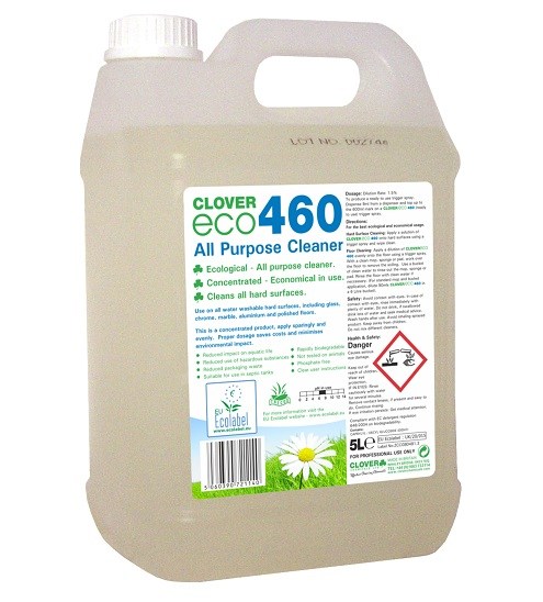 Clover Eco460 All Purpose Cleaner 5Litre (460)