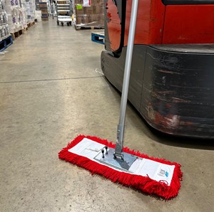 SYR 40cm/16" Red Dust Control Sweeper COMPLETE
