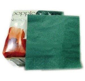 Forest Green 4-fold Napkins 33x33cm (pack of 2000)
