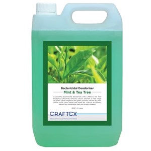 Craftex Mint and Tea Tree Bactericidal Deodoriser 5litre (0087)