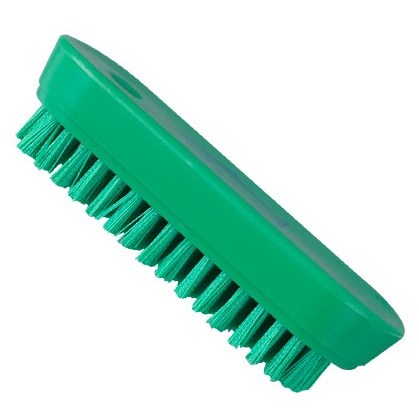 Green Nylon Nail Brush