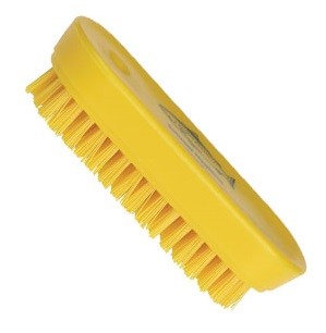 Yellow Nylon Nail Brush