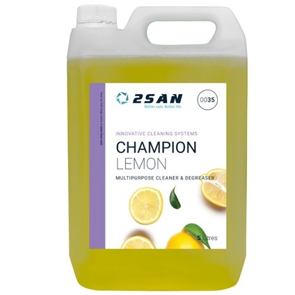 2SAN Champion Lemon - Multi Purpose Cleaner & Degreaser 5litre (0035)
