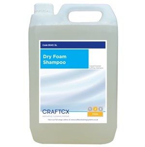 Craftex Dry Foam Shampoo 5litre (0043)