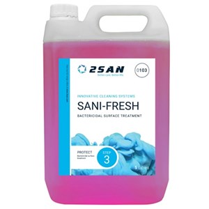 2SAN Sani Fresh Bactericidal Surface Treatment 5litre (0103) 