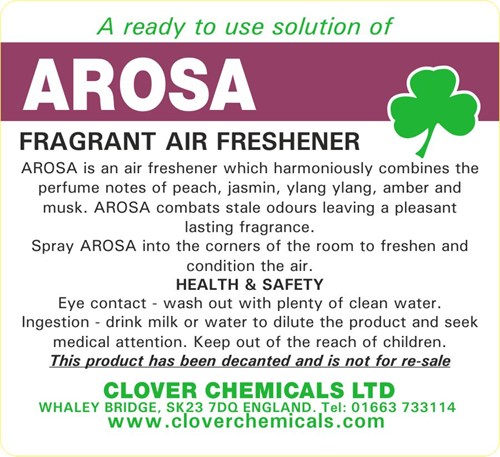 Arosa Trigger Spray Label (RTU)
