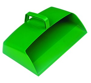 Large Plastic Dustpan Green