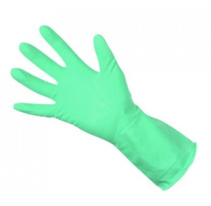 Household Rubber Gloves Green (pair)