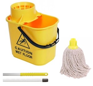 Yellow Professional Bucket and PY Mop