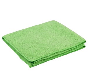 Green Premium Microfibre Cloths 40x40cm (pack of 10)