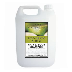 French Lime and Basil Hair & Body Shampoo 5litre