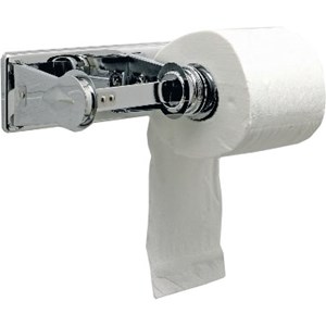 Double Chrome RT23 Toilet Roll Dispenser