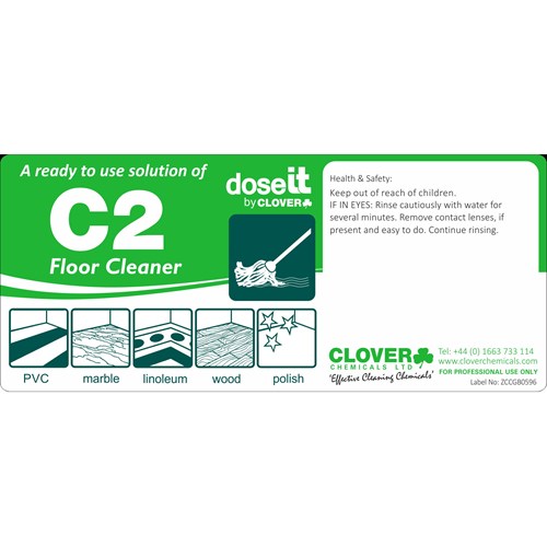 DoseIT C2 Floor Cleaner Label (RTU)