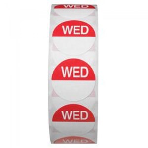 Day Dots - Wednesday (1000 per roll)