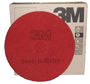 3M Premium Red Floor Pads 16" (single)